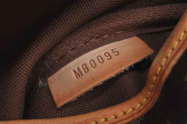 Authentic Louis Vuitton Monogram Saumur 30 Shoulder Cross Bag M42256 LV 8322H