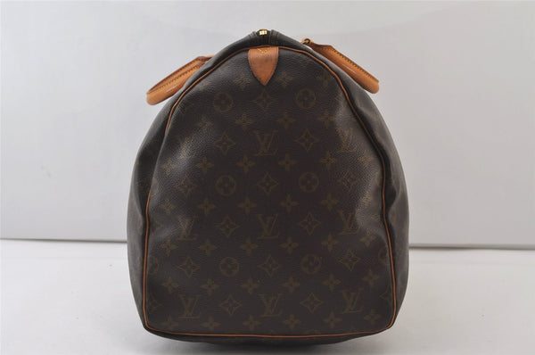 Authentic Louis Vuitton Monogram Keepall 55 Travel Boston Bag M41424 LV 8325I