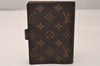 Authentic Louis Vuitton Monogram Agenda PM Notebook Cover R20005 LV 8325J
