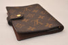 Authentic Louis Vuitton Monogram Agenda PM Notebook Cover R20005 LV 8325J