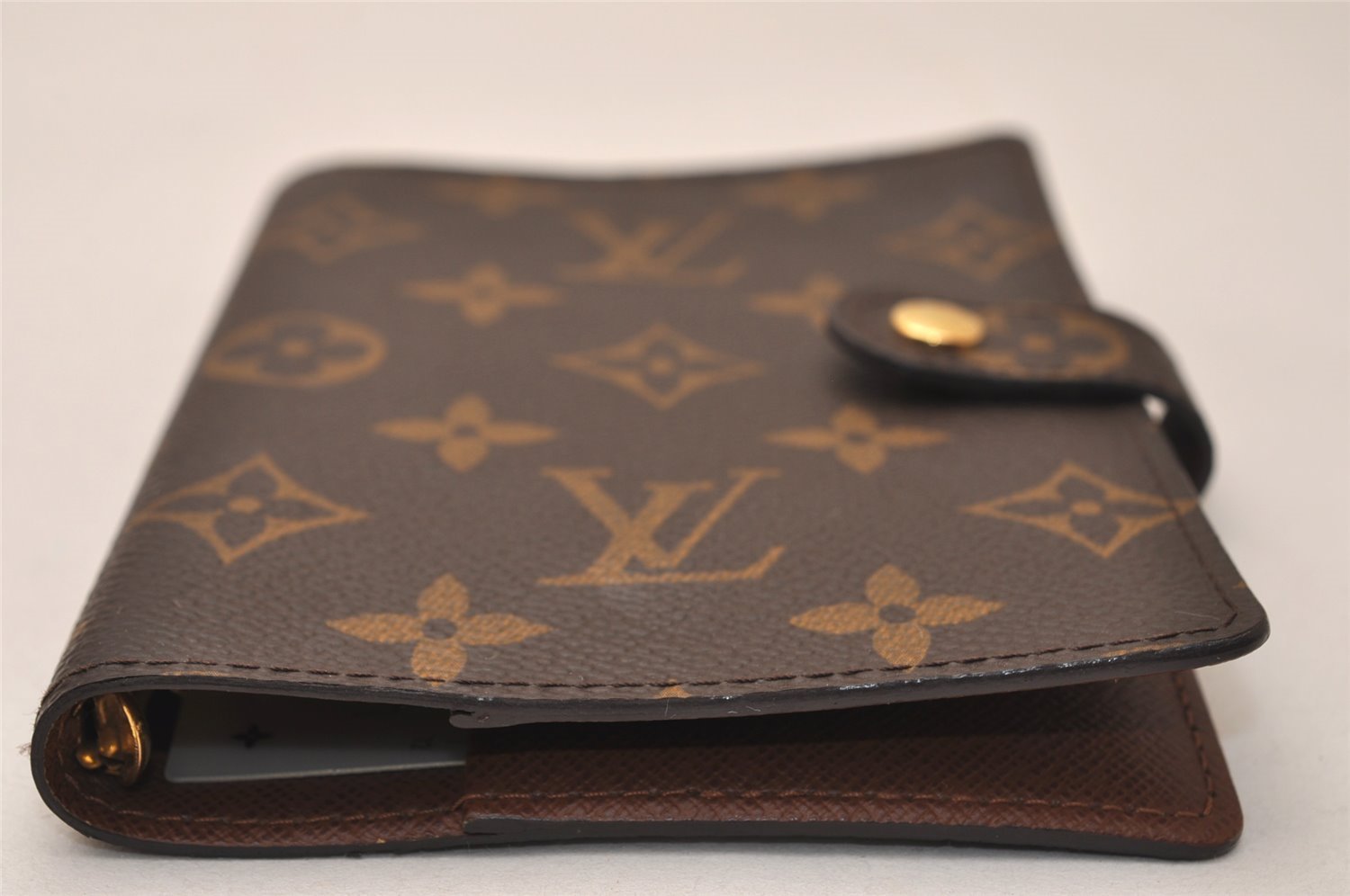 Authentic Louis Vuitton Monogram Agenda PM Notebook Cover R20005 LV 8325J