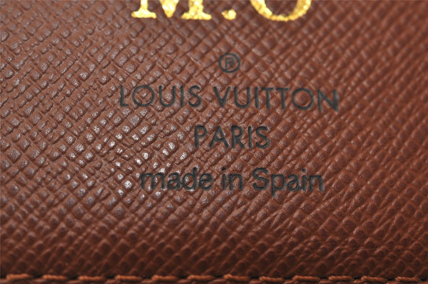 Authentic Louis Vuitton Monogram Agenda PM Notebook Cover R20005 LV 8325J
