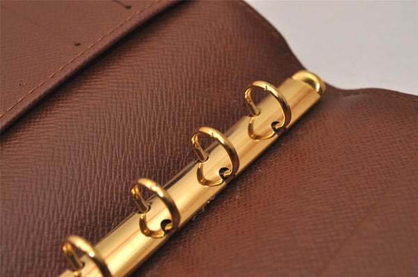 Authentic Louis Vuitton Monogram Agenda PM Notebook Cover R20005 LV 8325J