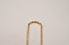 Authentic Christian Dior Gold Imitation Pearl Chain Pendant Necklace Box 8326J