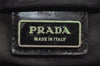 Authentic PRADA Nylon Tessuto Leather Shoulder Cross Body Bag Purse Black 8328I