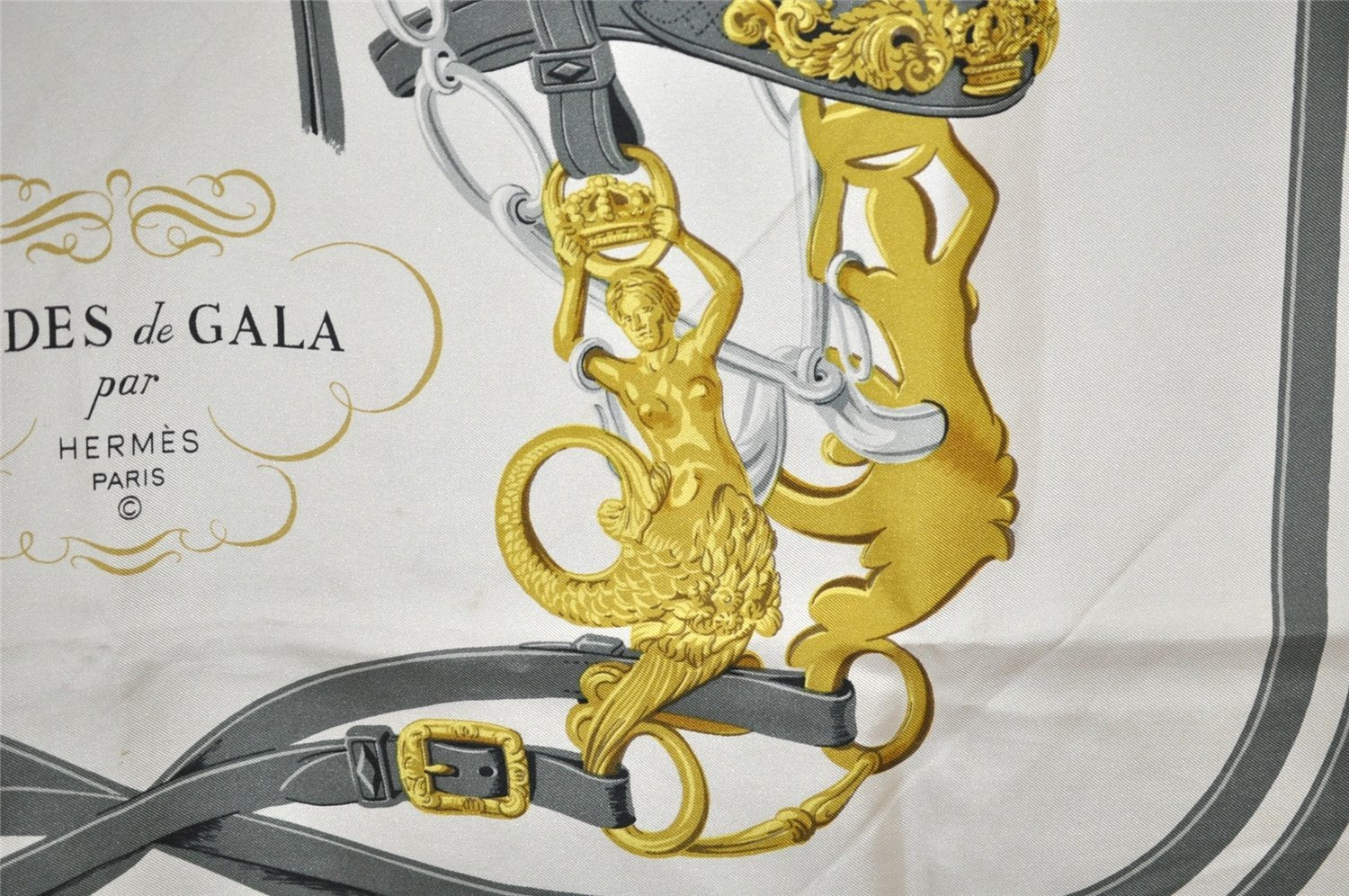 Authentic HERMES Carre 90 Scarf 