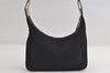 Authentic GUCCI Shoulder Hand Bag Purse GG Canvas Leather 0013812 Black 8329I