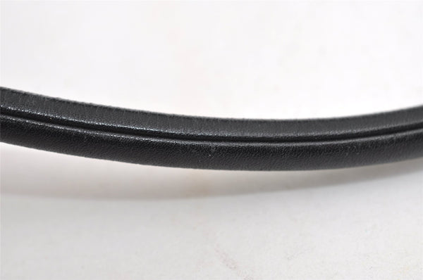 Authentic GUCCI Shoulder Hand Bag Purse GG Canvas Leather 0013812 Black 8329I