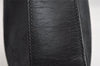 Authentic GUCCI Shoulder Hand Bag Purse GG Canvas Leather 0013812 Black 8329I