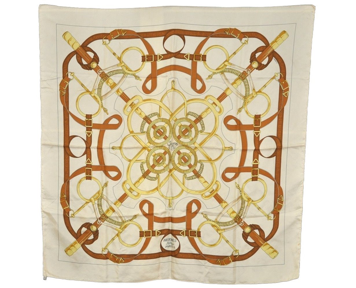 Authentic HERMES Carre 90 Scarf 