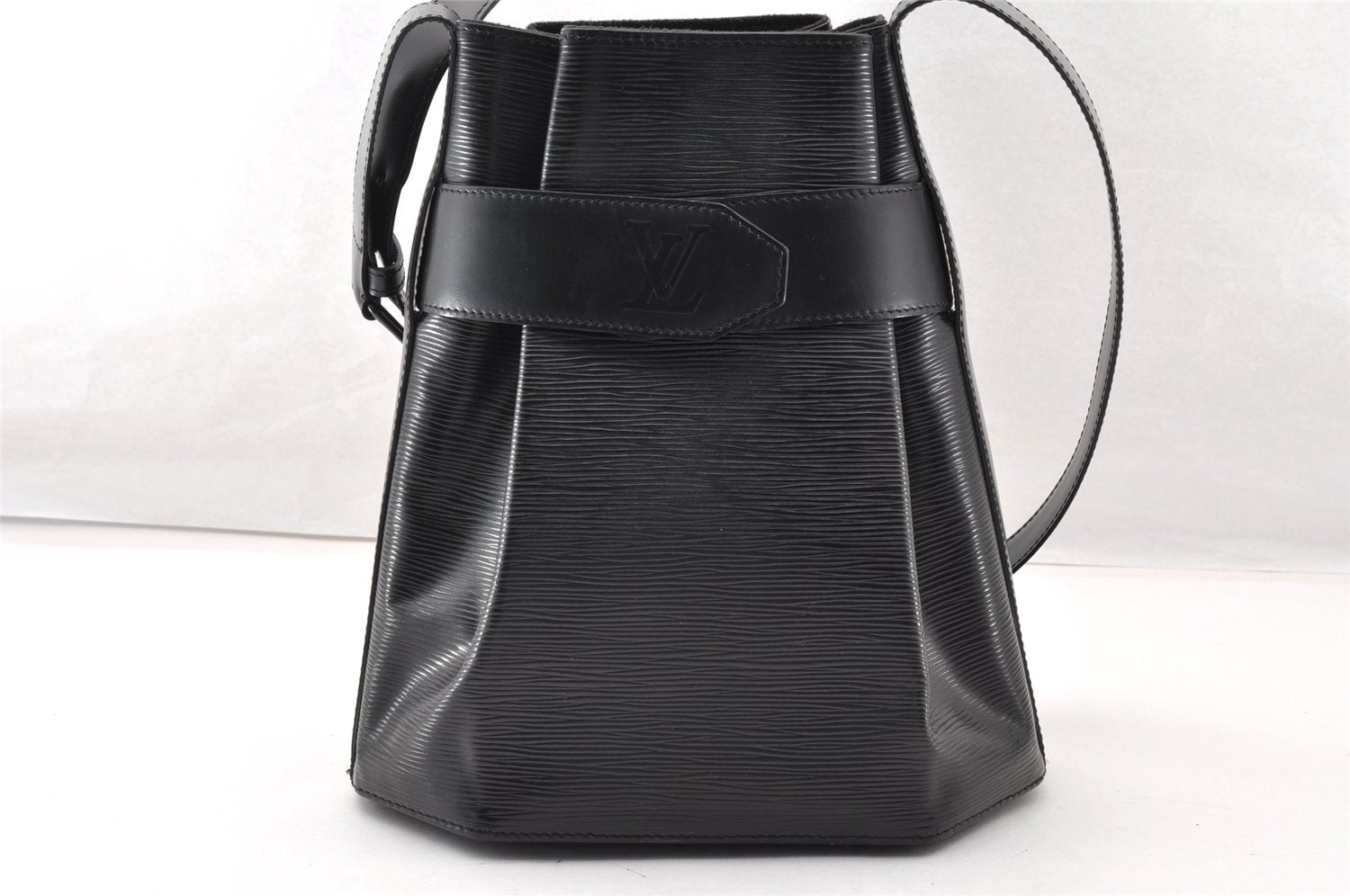 Auth Louis Vuitton Epi Sac De Paule PM Shoulder Cross Bag Black M80157 LV 8330I