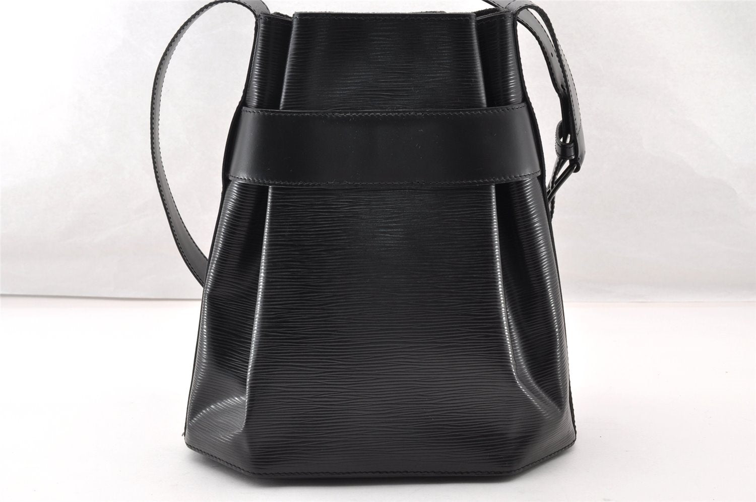 Auth Louis Vuitton Epi Sac De Paule PM Shoulder Cross Bag Black M80157 LV 8330I