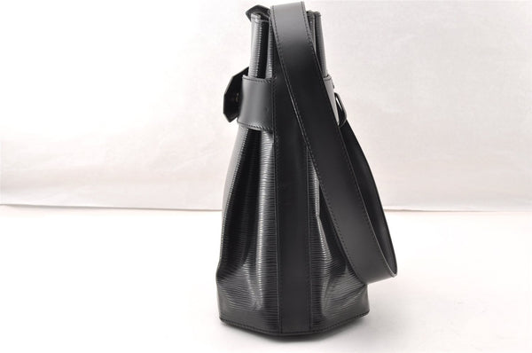 Auth Louis Vuitton Epi Sac De Paule PM Shoulder Cross Bag Black M80157 LV 8330I