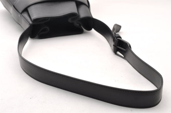 Auth Louis Vuitton Epi Sac De Paule PM Shoulder Cross Bag Black M80157 LV 8330I