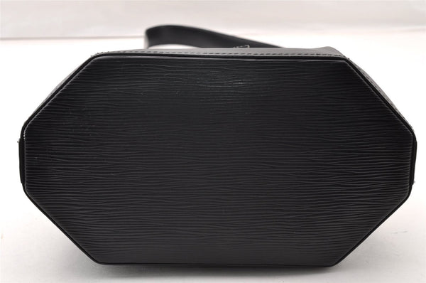 Auth Louis Vuitton Epi Sac De Paule PM Shoulder Cross Bag Black M80157 LV 8330I