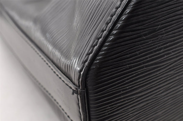 Auth Louis Vuitton Epi Sac De Paule PM Shoulder Cross Bag Black M80157 LV 8330I