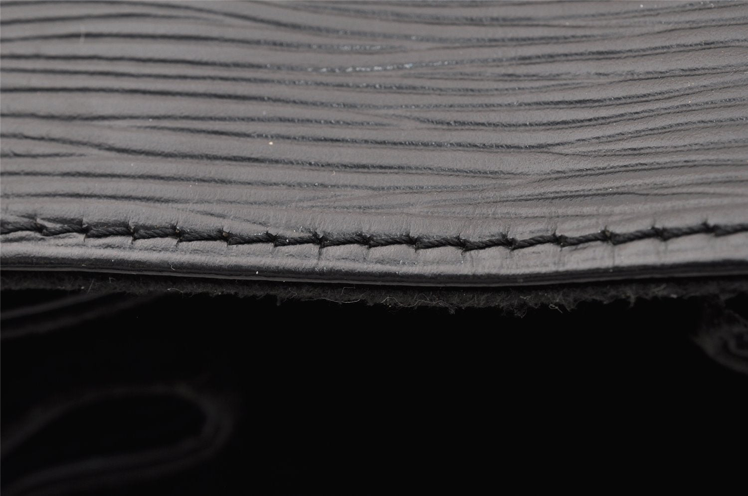 Auth Louis Vuitton Epi Sac De Paule PM Shoulder Cross Bag Black M80157 LV 8330I