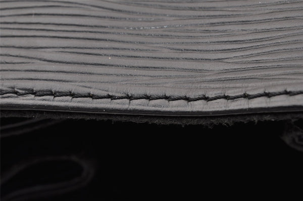 Auth Louis Vuitton Epi Sac De Paule PM Shoulder Cross Bag Black M80157 LV 8330I