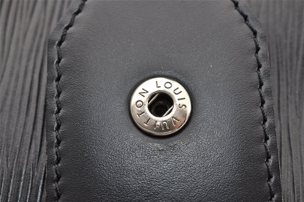 Auth Louis Vuitton Epi Sac De Paule PM Shoulder Cross Bag Black M80157 LV 8330I