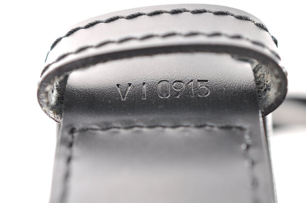 Auth Louis Vuitton Epi Sac De Paule PM Shoulder Cross Bag Black M80157 LV 8330I