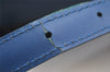 Authentic Louis Vuitton Epi Randonnee PM Shoulder Bag Blue M52355 LV 8331I