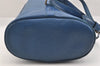Authentic Louis Vuitton Epi Randonnee PM Shoulder Bag Blue M52355 LV 8331I