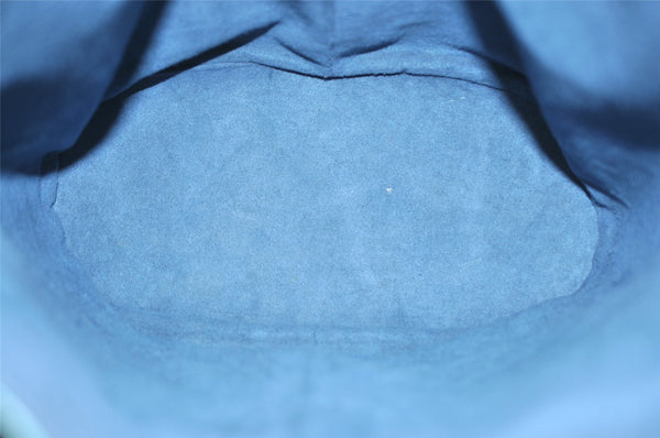 Authentic Louis Vuitton Epi Randonnee PM Shoulder Bag Blue M52355 LV 8331I