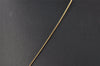 Authentic Christian Dior Gold Tone Chain Pendant Necklace CD 8331J