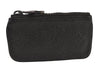 Authentic Louis Vuitton Taurillon Monogram Pochette Cles Black M67452 LV 8331M