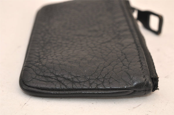 Authentic Louis Vuitton Taurillon Monogram Pochette Cles Black M67452 LV 8331M
