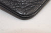 Authentic Louis Vuitton Taurillon Monogram Pochette Cles Black M67452 LV 8331M