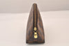 Authentic Louis Vuitton Damier Pochette Cosmetic PM Pouch N47516 LV 8332M