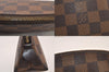 Authentic Louis Vuitton Damier Pochette Cosmetic PM Pouch N47516 LV 8332M