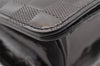 Authentic Louis Vuitton Damier Vernis Cabaret Shoulder Bag Black M92124 LV 8333I