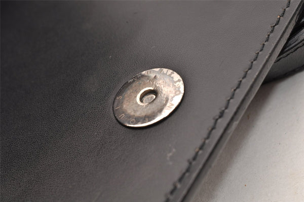 Authentic Louis Vuitton Damier Vernis Cabaret Shoulder Bag Black M92124 LV 8333I