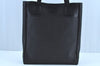 Authentic GUCCI Vintage Micro GG PVC Leather Shoulder Tote Bag Black 8334H
