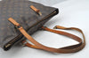 Authentic Louis Vuitton Monogram Cabas Mezzo Shoulder Tote Bag M51151 Junk 8334I