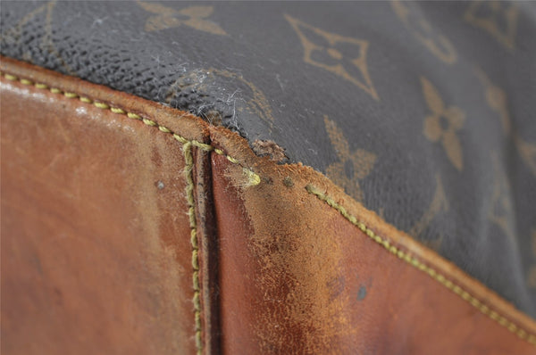 Authentic Louis Vuitton Monogram Cabas Mezzo Shoulder Tote Bag M51151 Junk 8334I