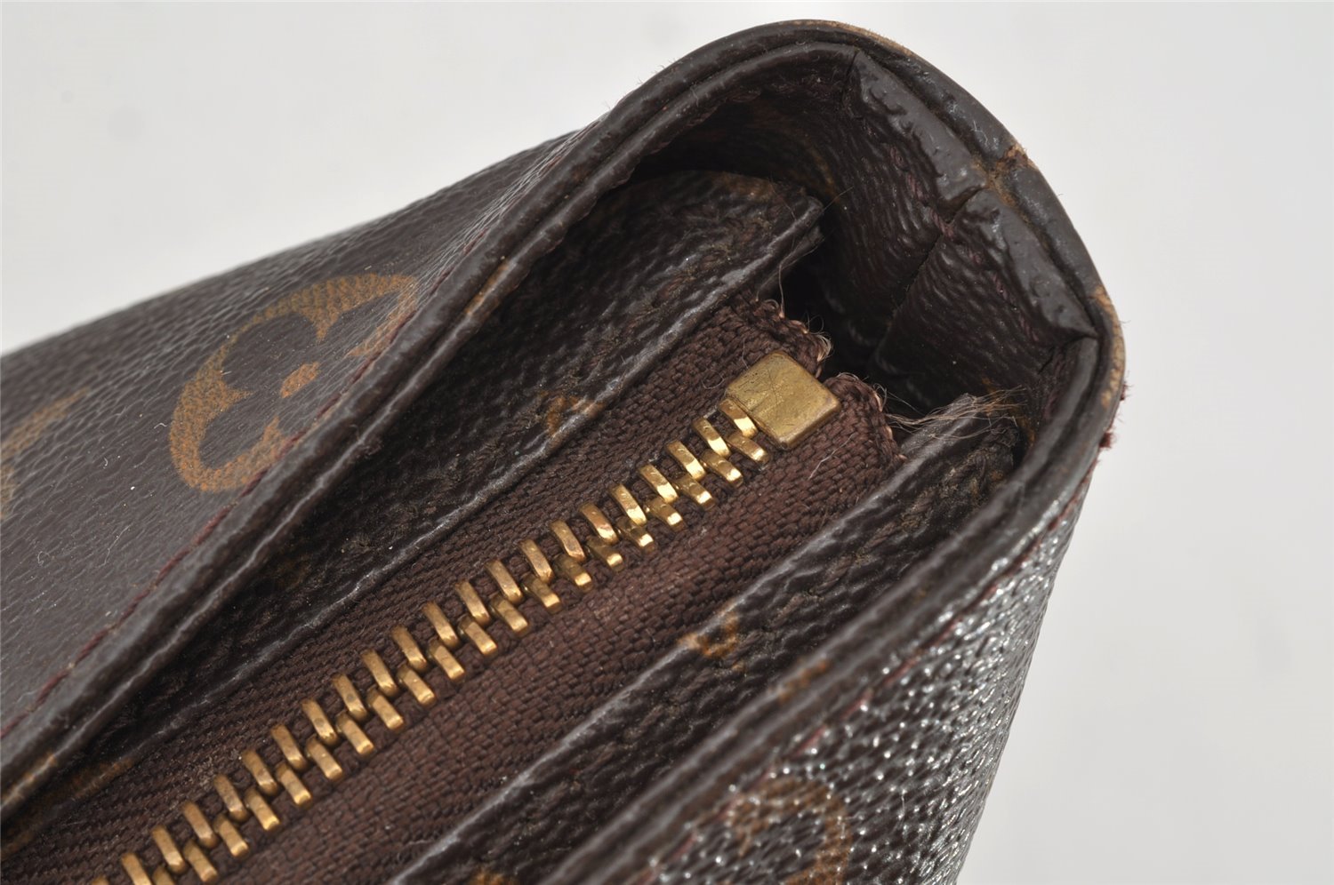 Authentic Louis Vuitton Monogram Cabas Mezzo Shoulder Tote Bag M51151 Junk 8334I