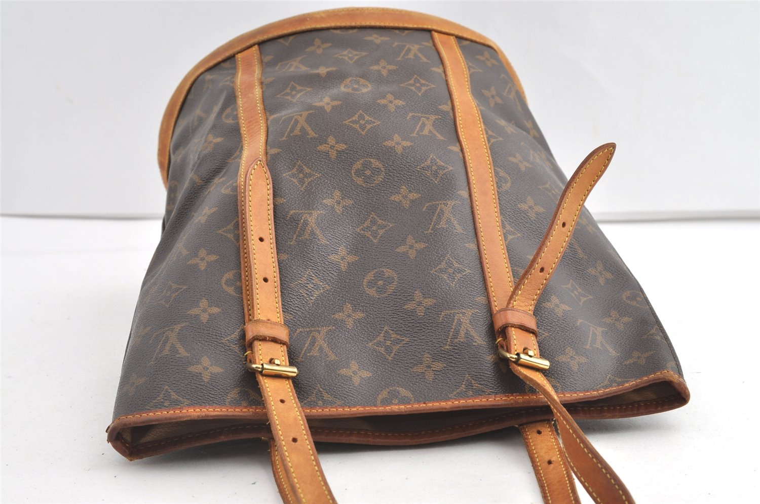Authentic Louis Vuitton Monogram Bucket GM Shoulder Tote Bag M42236 LV 8334J