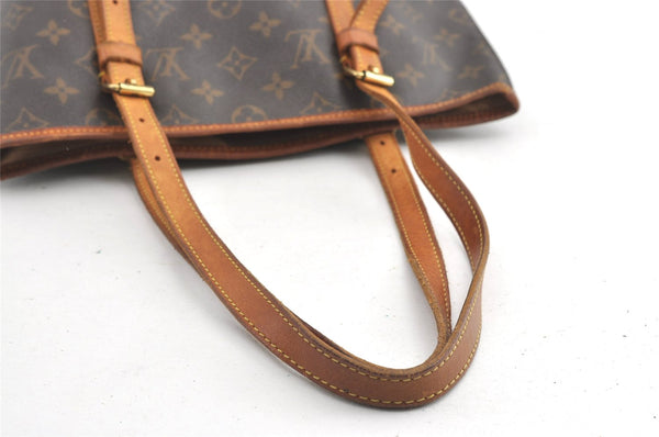 Authentic Louis Vuitton Monogram Bucket GM Shoulder Tote Bag M42236 LV 8334J
