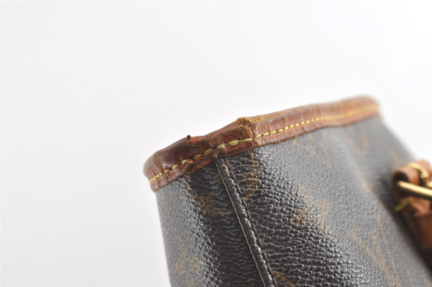 Authentic Louis Vuitton Monogram Bucket GM Shoulder Tote Bag M42236 LV 8334J