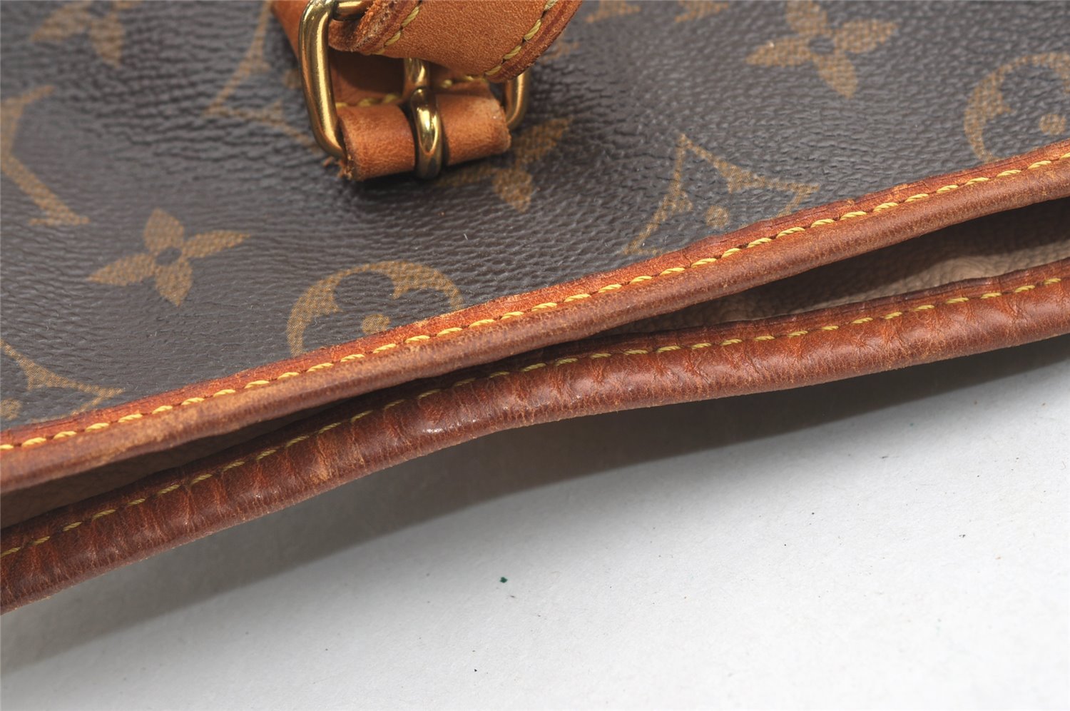 Authentic Louis Vuitton Monogram Bucket GM Shoulder Tote Bag M42236 LV 8334J