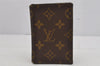 Auth Louis Vuitton Monogram Porte 2 Cartes Vertical Pass Case Old Model LV 8335J