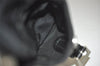 Authentic PRADA Vintage Nylon Tessuto Leather Backpack Purse Black 8336I