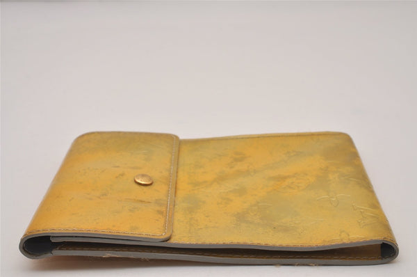 Authentic Louis Vuitton Vernis Kenmare Shoulder Cross Bag Pouch Yellow LV 8337I