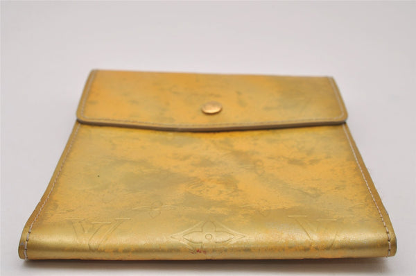 Authentic Louis Vuitton Vernis Kenmare Shoulder Cross Bag Pouch Yellow LV 8337I