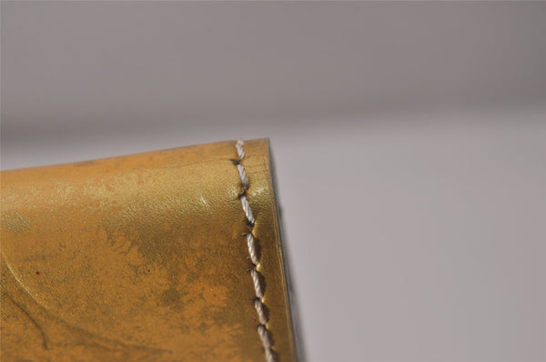 Authentic Louis Vuitton Vernis Kenmare Shoulder Cross Bag Pouch Yellow LV 8337I