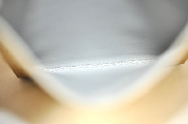 Authentic Louis Vuitton Vernis Kenmare Shoulder Cross Bag Pouch Yellow LV 8337I