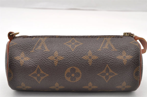 Authentic Louis Vuitton Monogram Papillon Pouch Old Model LV 8338I